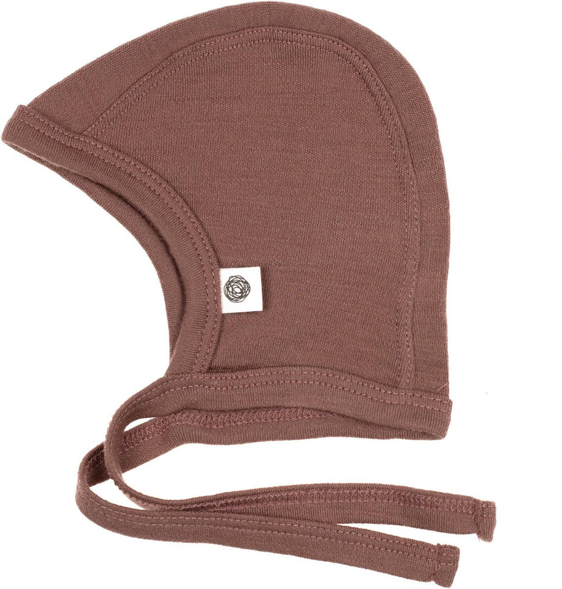 Baby wollen strikmuts – Merinowol – Twilight Mauve