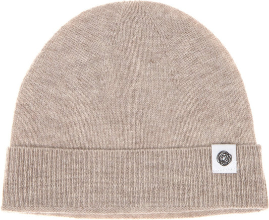 Wollen baby muts - merinowol- Garlic - Just Babystuff