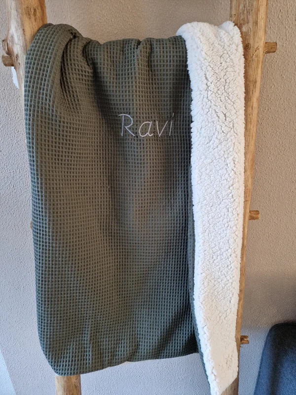 Teddydeken Army Green