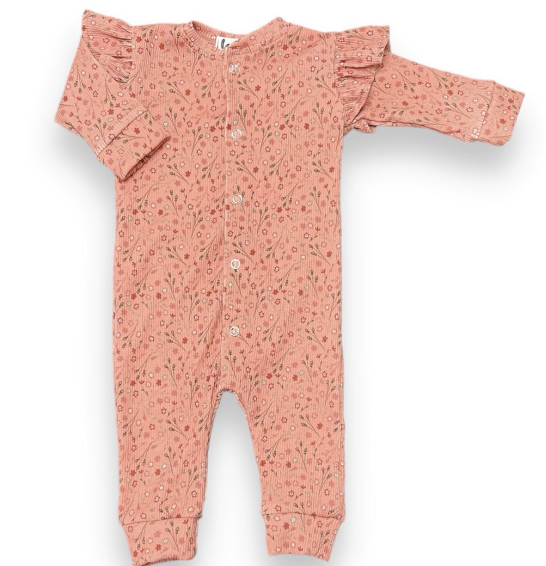 Boxpakje ruffle rusty flower - Just Babystuff