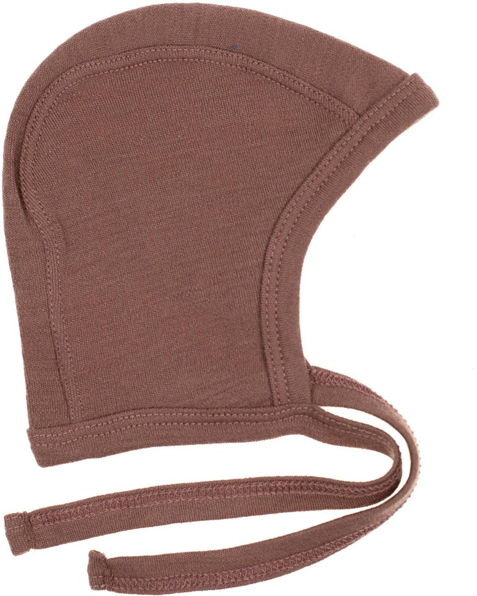 Baby wollen strikmuts – Merinowol – Twilight Mauve