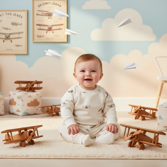 Baby sweater Plane - Just Babystuff