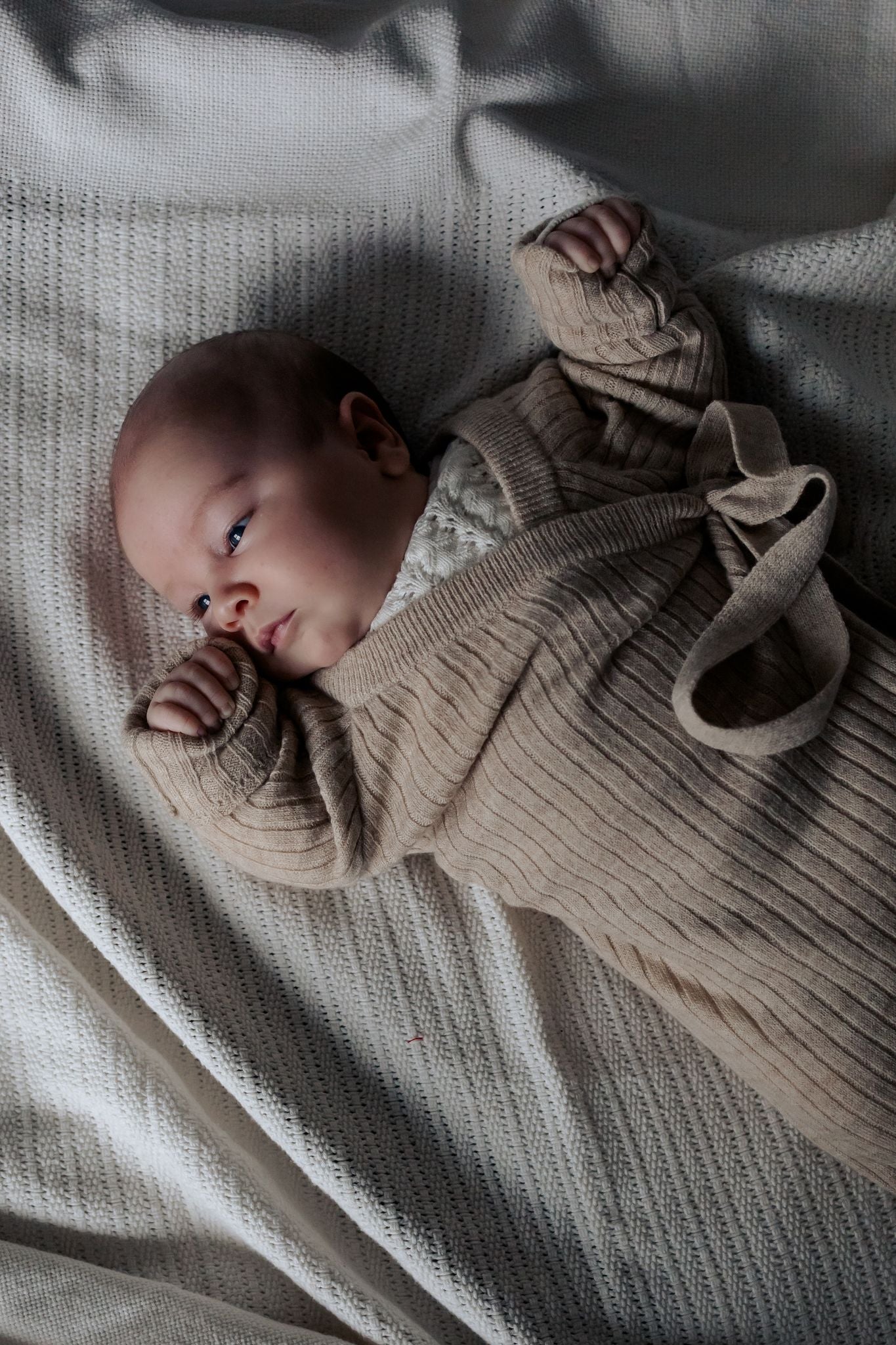 Sleepsuit Teddy - Beige - - Just Babystuff