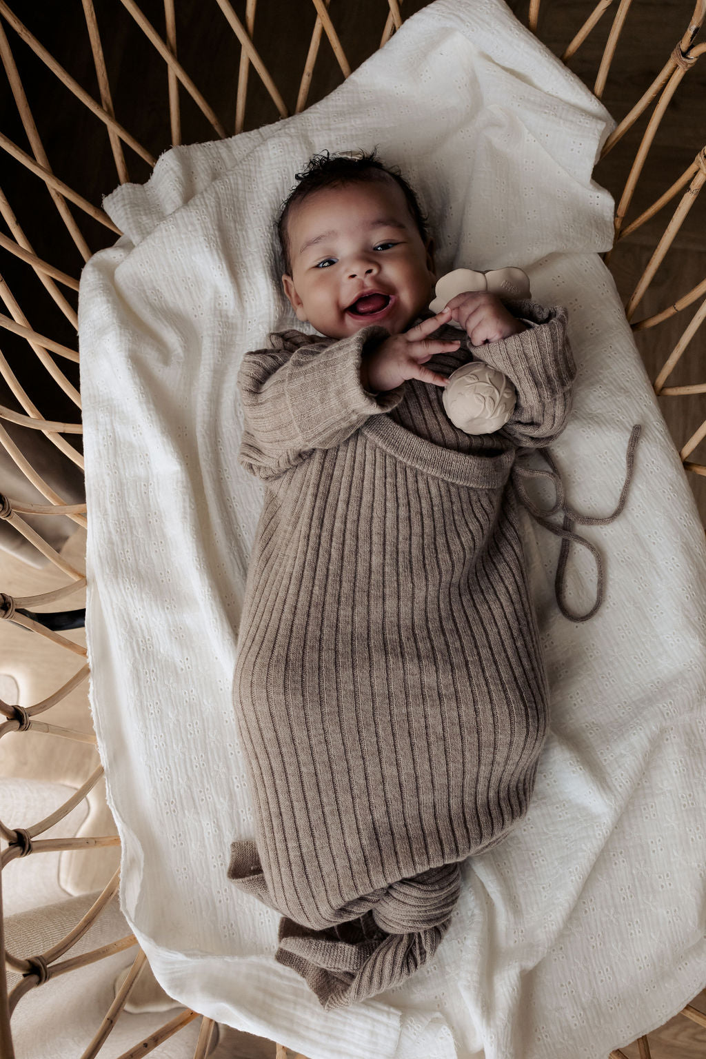 Sleepsuit Teddy - Camel -