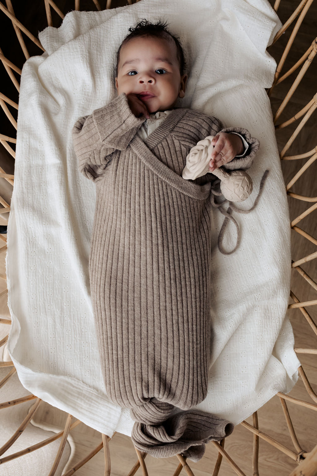 Sleepsuit Teddy - Camel -
