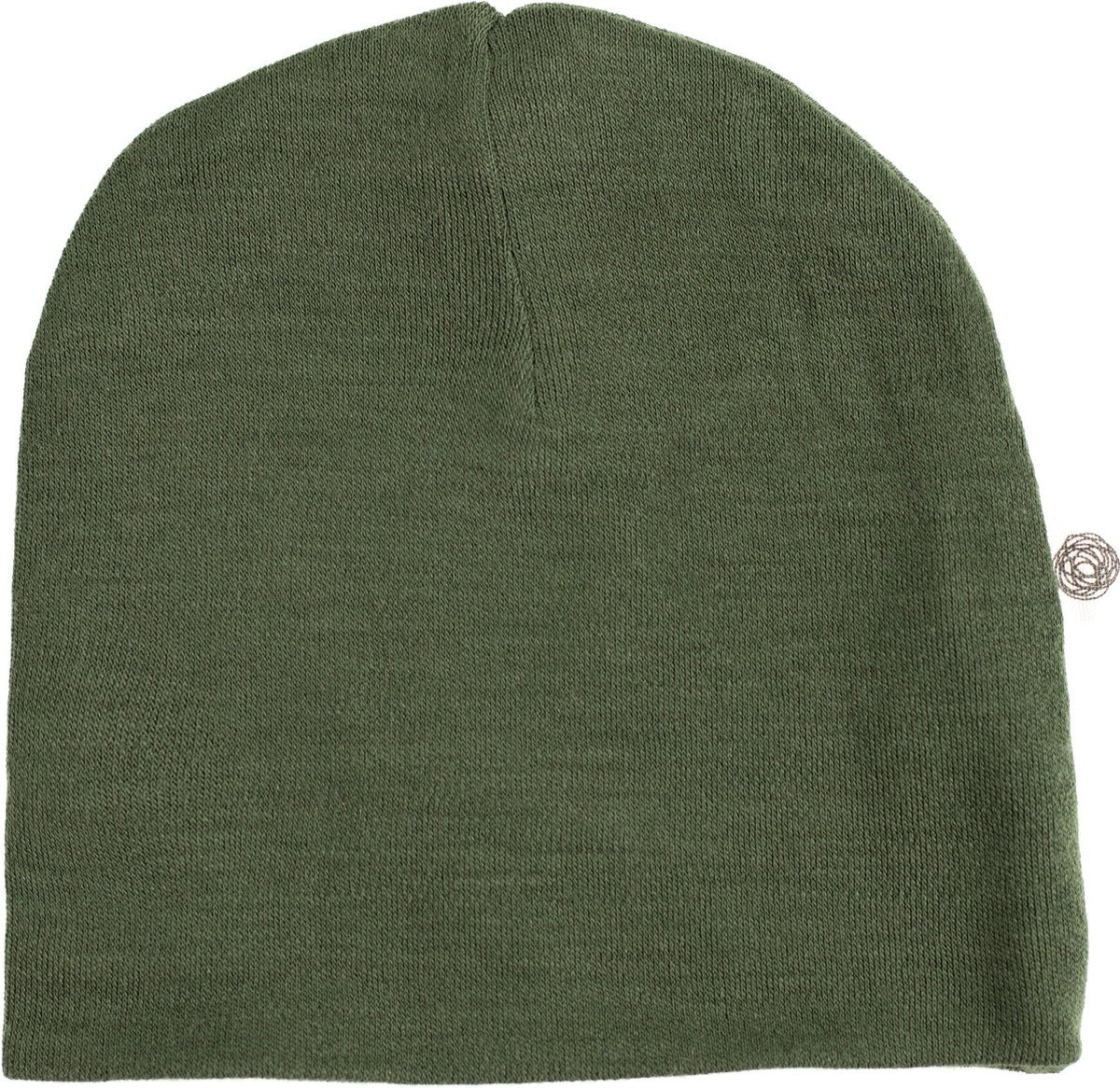 Wollen baby muts - Merinowol - Rifle Green-