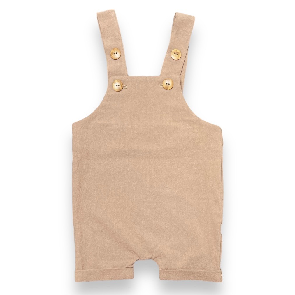 Summer salopette toffee - Just Babystuff