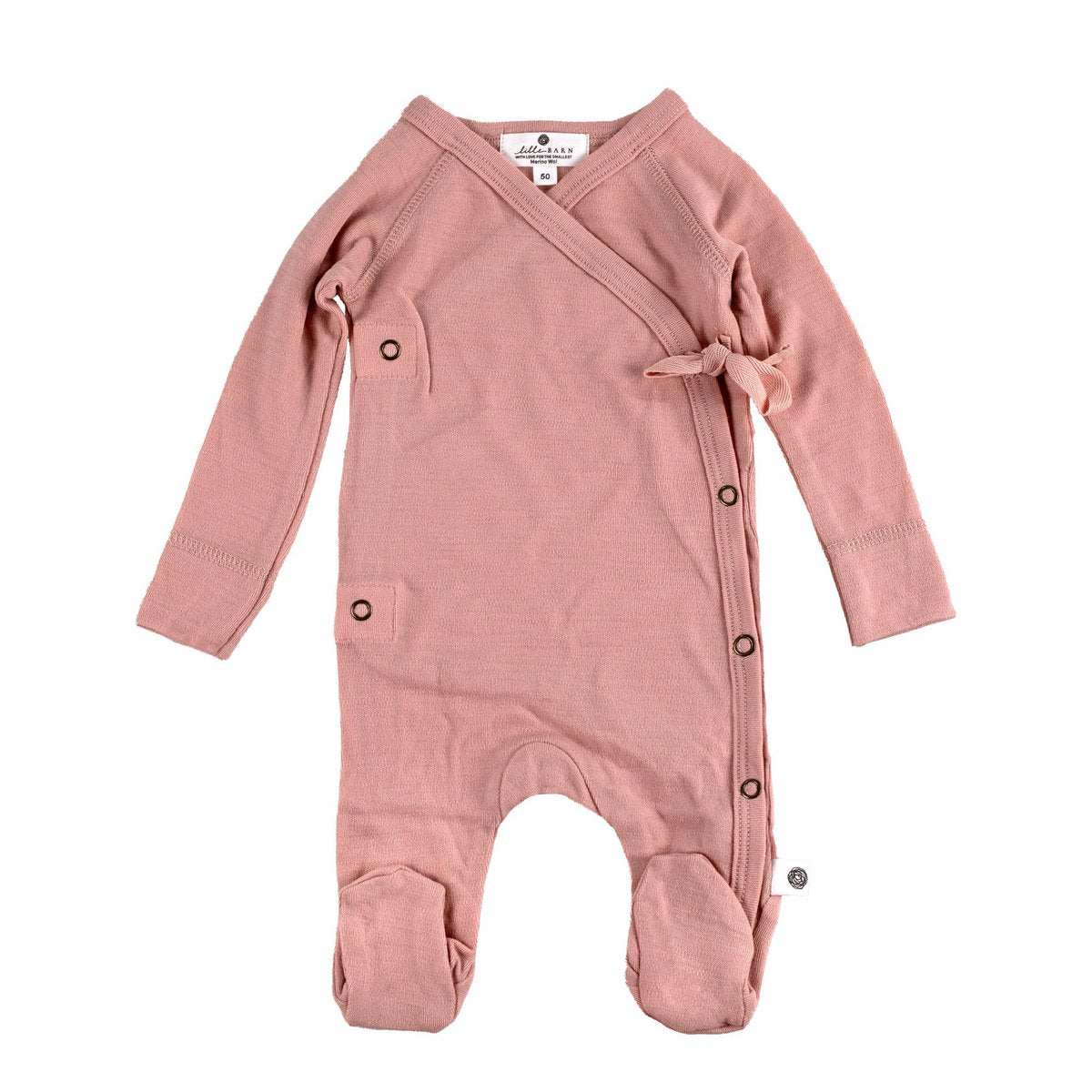 Wollen boxpakje / kruippakje – Merinowol - Misty Rose - Just Babystuff