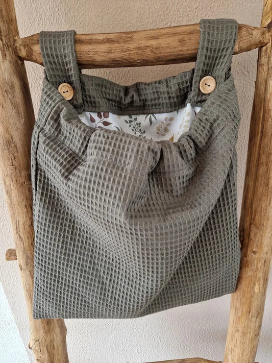 Boxzak blaadjes Groen