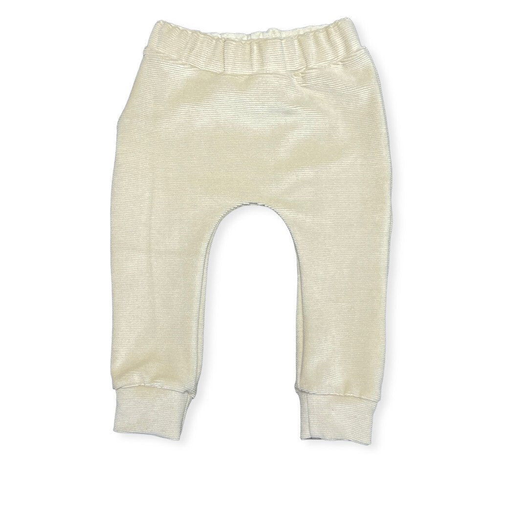 Jogger small cord light beige