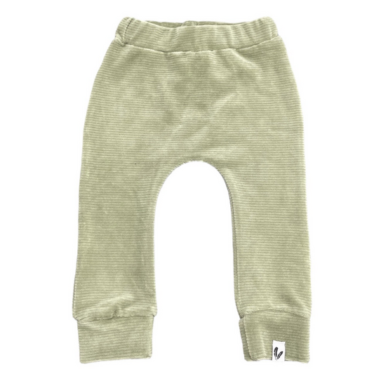 Jogger rib olive