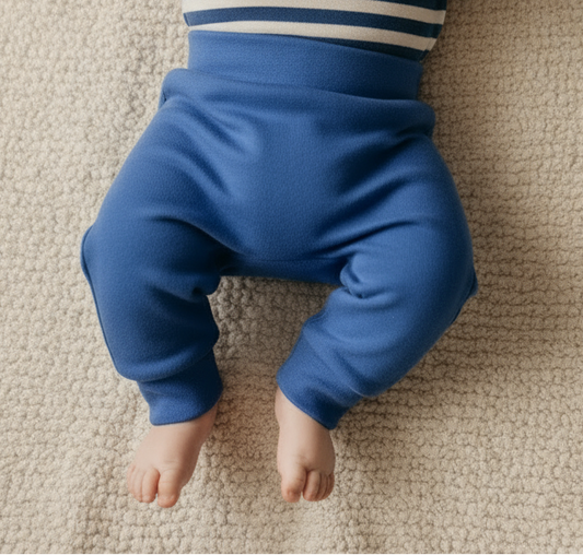 Newborn jogger jogging dark jeans