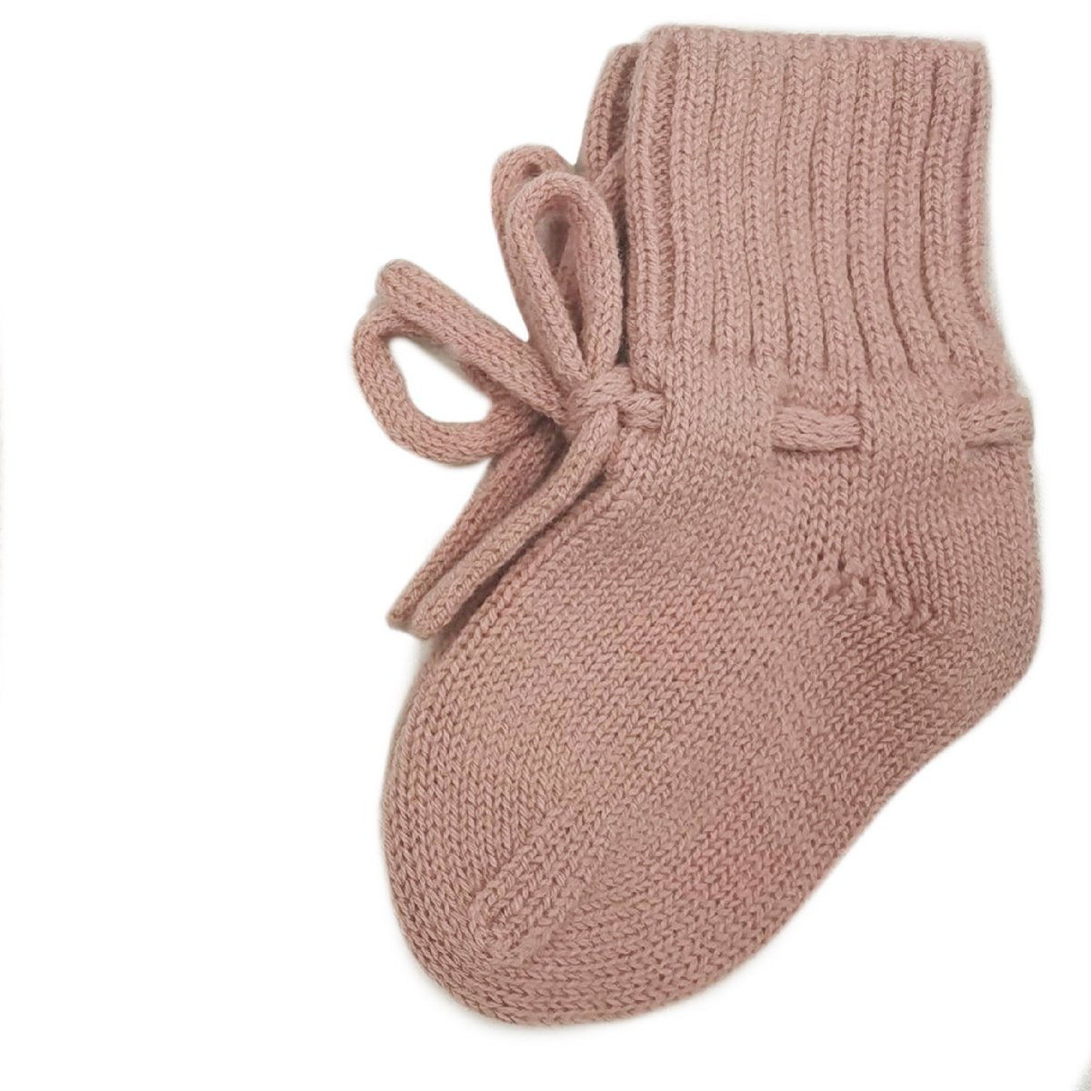 Wollen Baby slofjes - Merinowol -