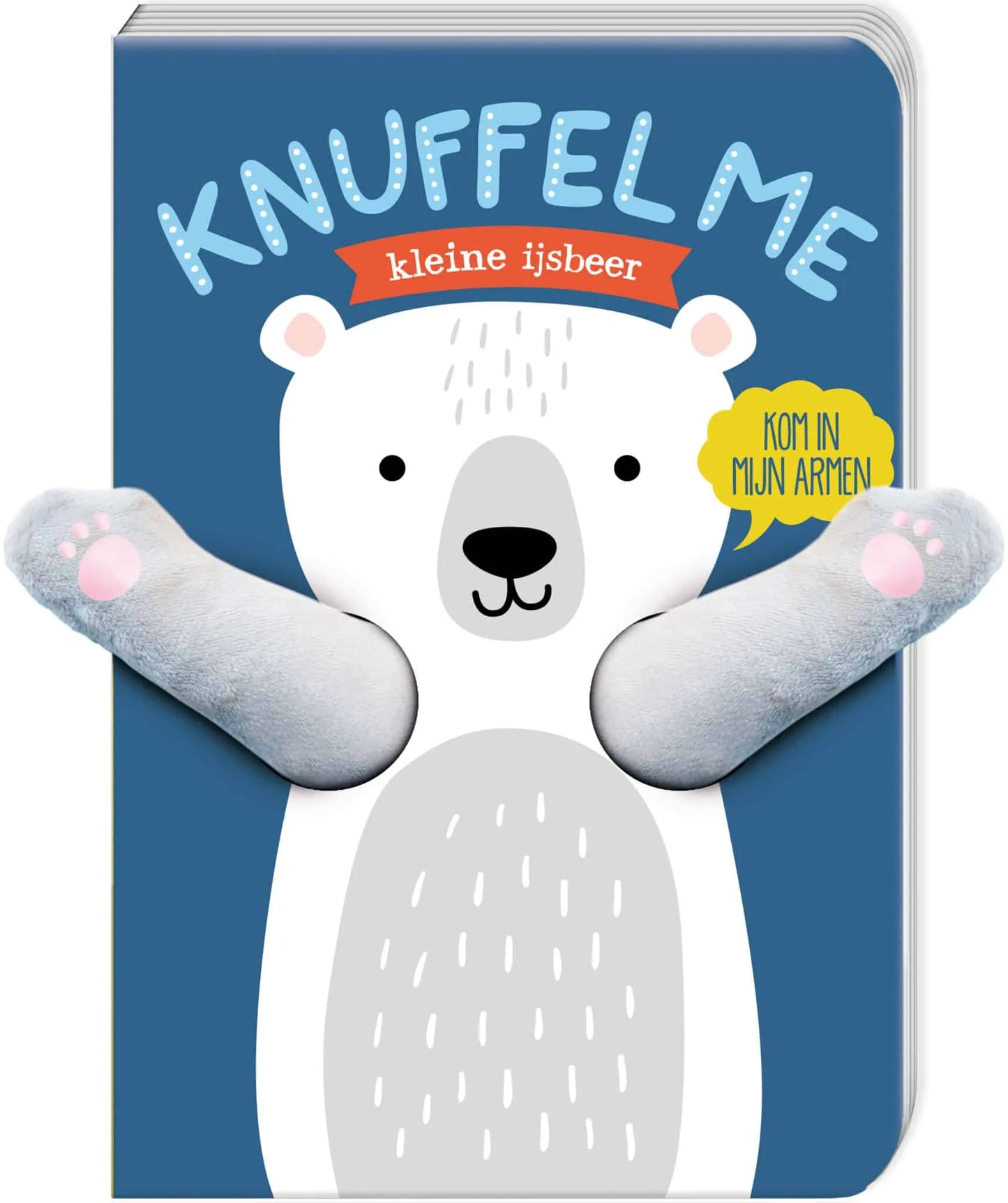 Knuffel me kleine ijsbeer