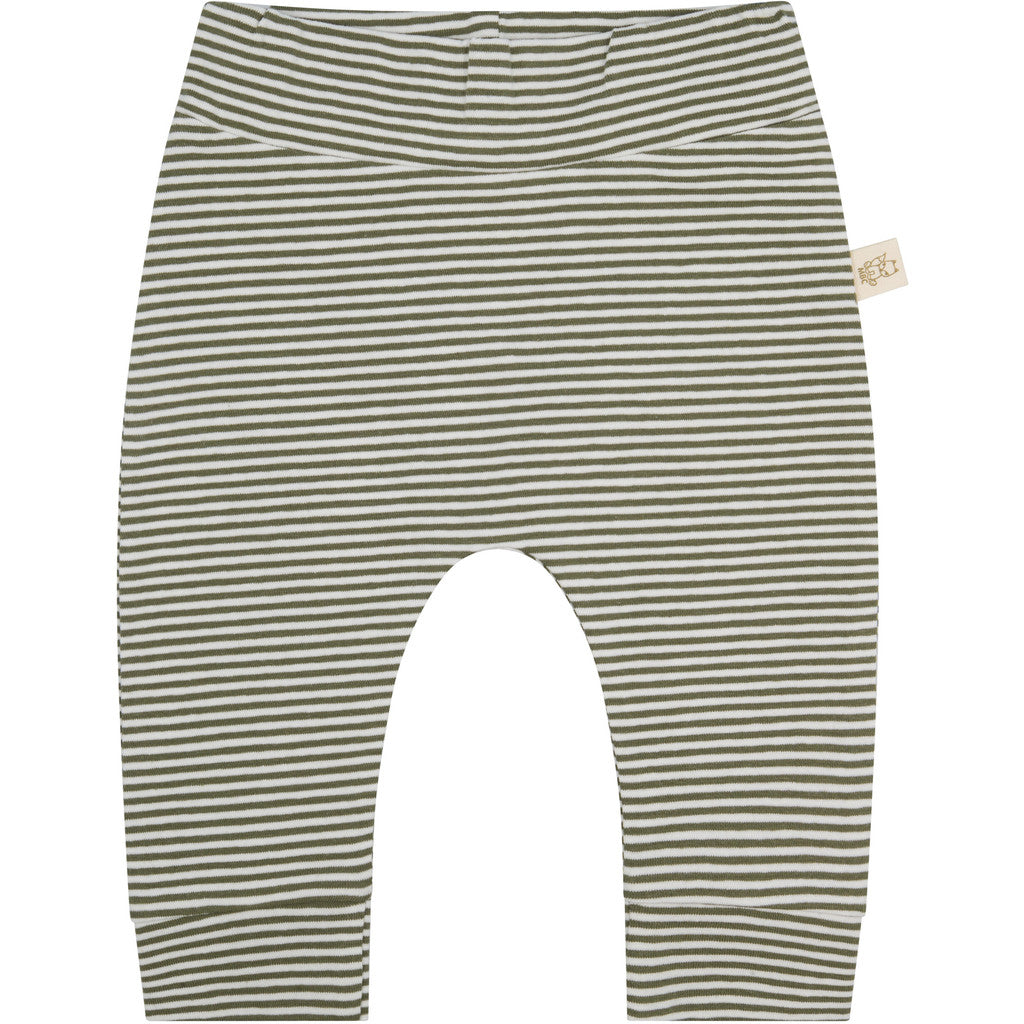 Harem Pants Green Strip