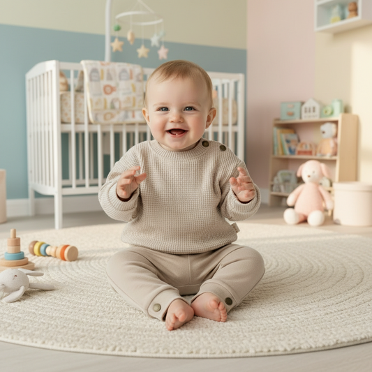 Baby broek button reese - Just Babystuff