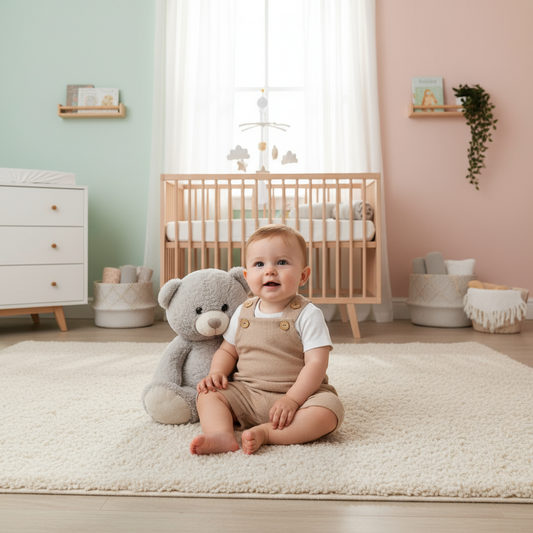 Summer salopette toffee - Just Babystuff