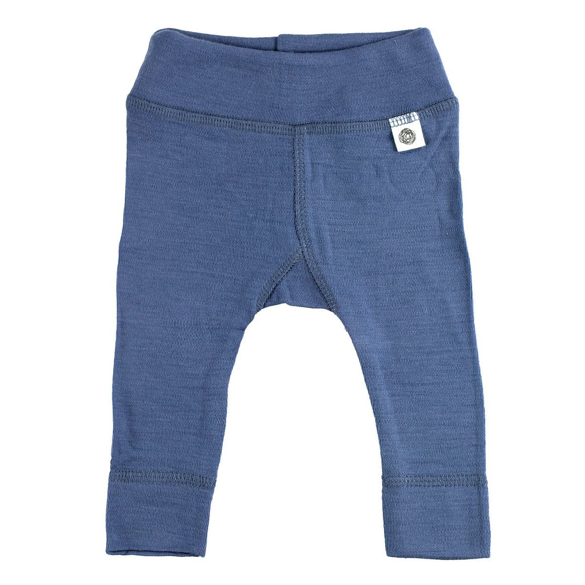 Wollen Baby- kinderbroek - Merinowol - Vintage blauw