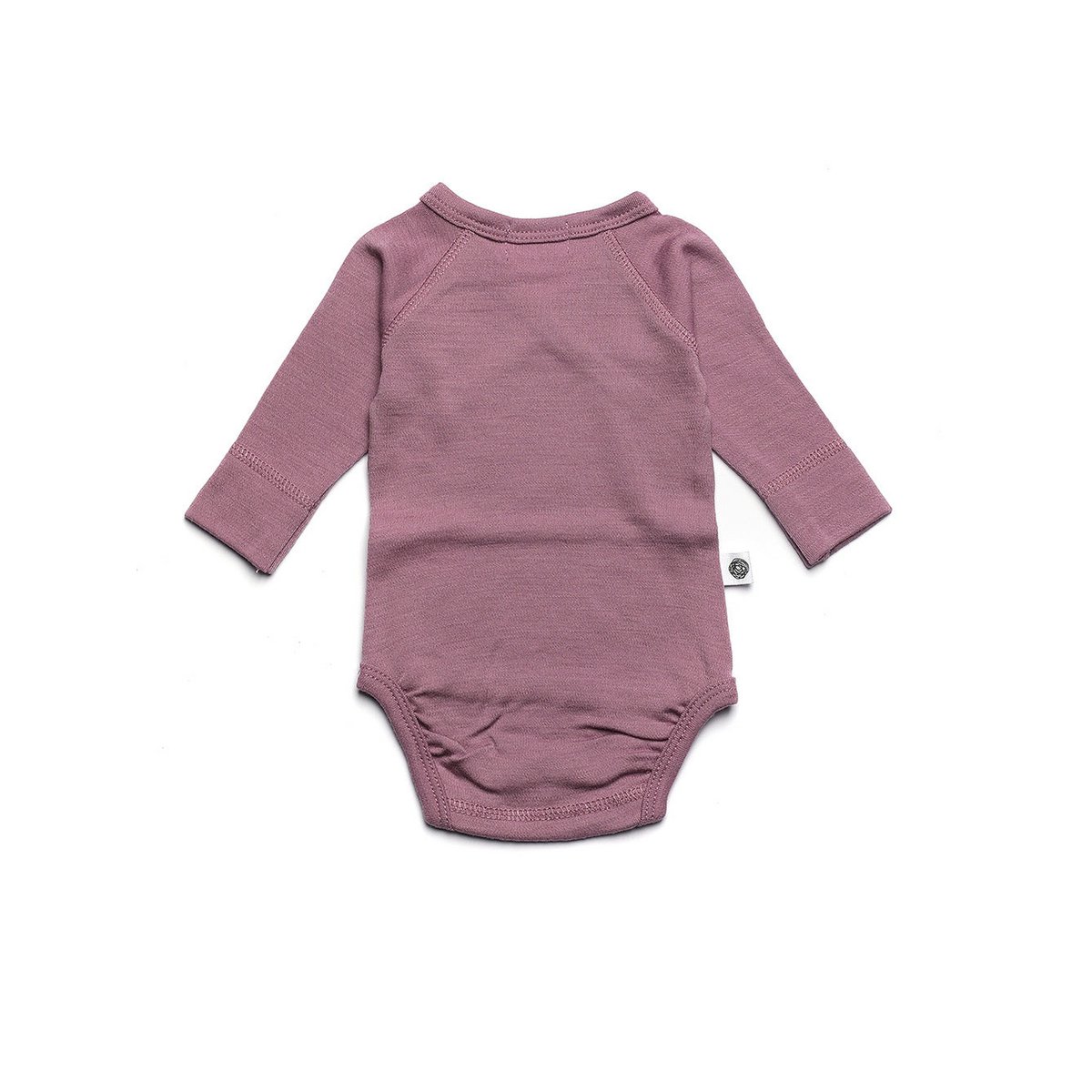 Wollen Overslagromper lange mouw – Merinowol - Grape Shake