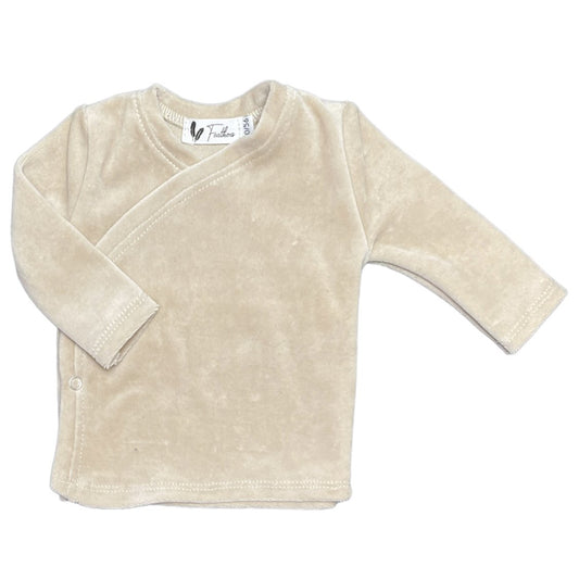 Overslagshirtje nicky light beige